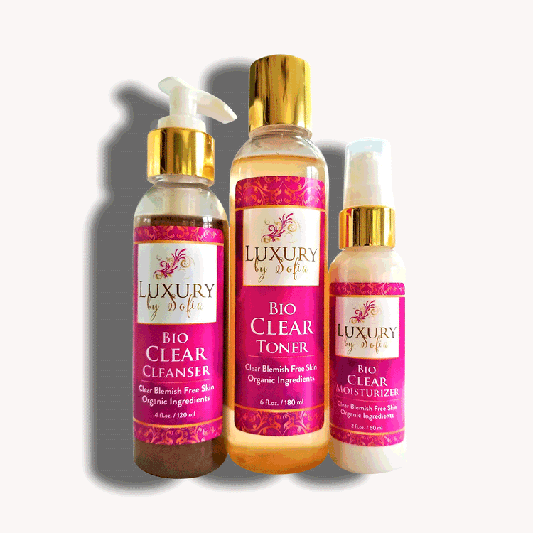 Organic Bio Clear Acne Relief Bundle