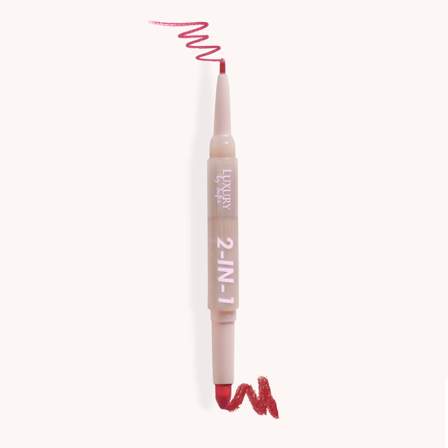 all natural lipstick and lipliner lava 2 in 1 