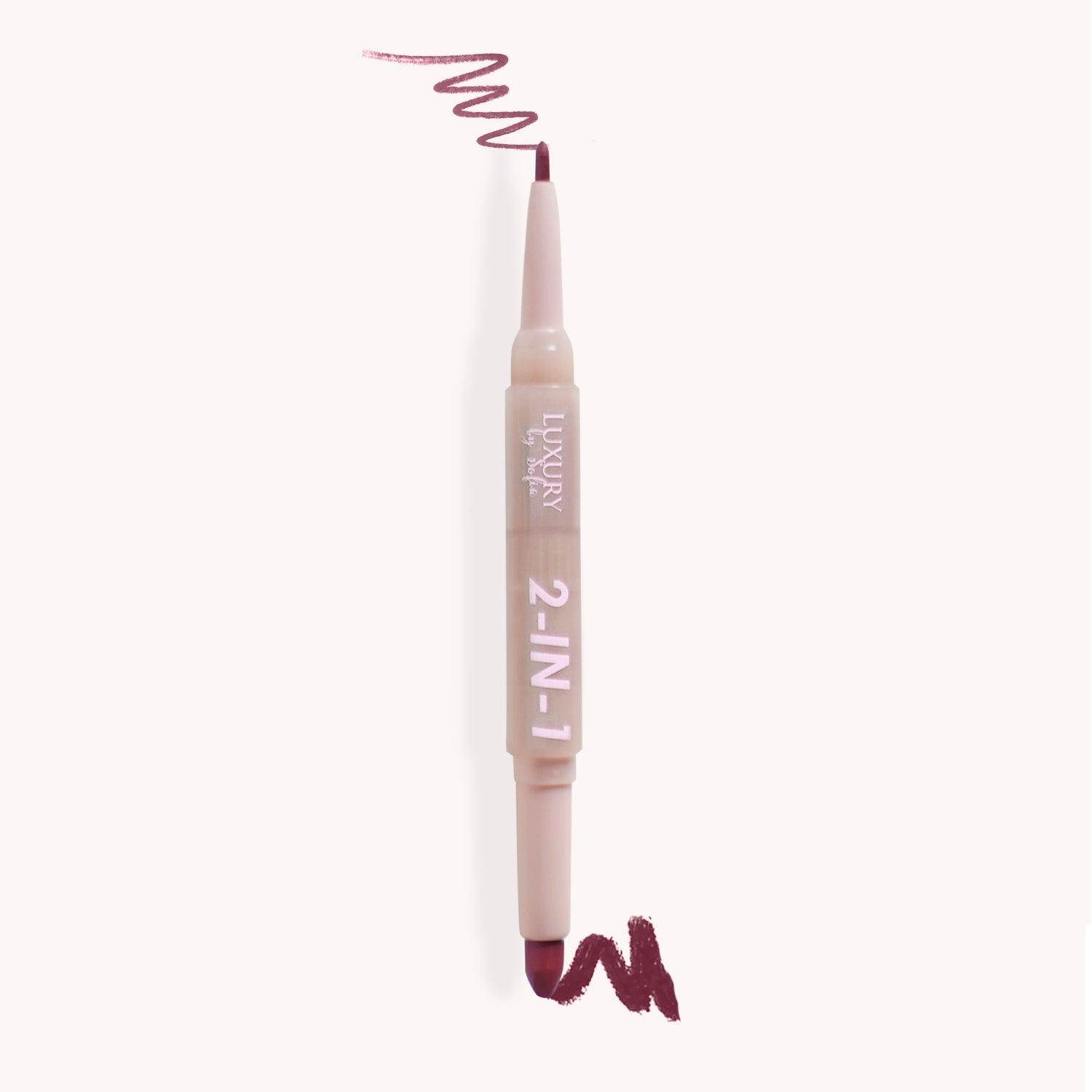 all natural 2 in 1 lipstick and lipliner rouge