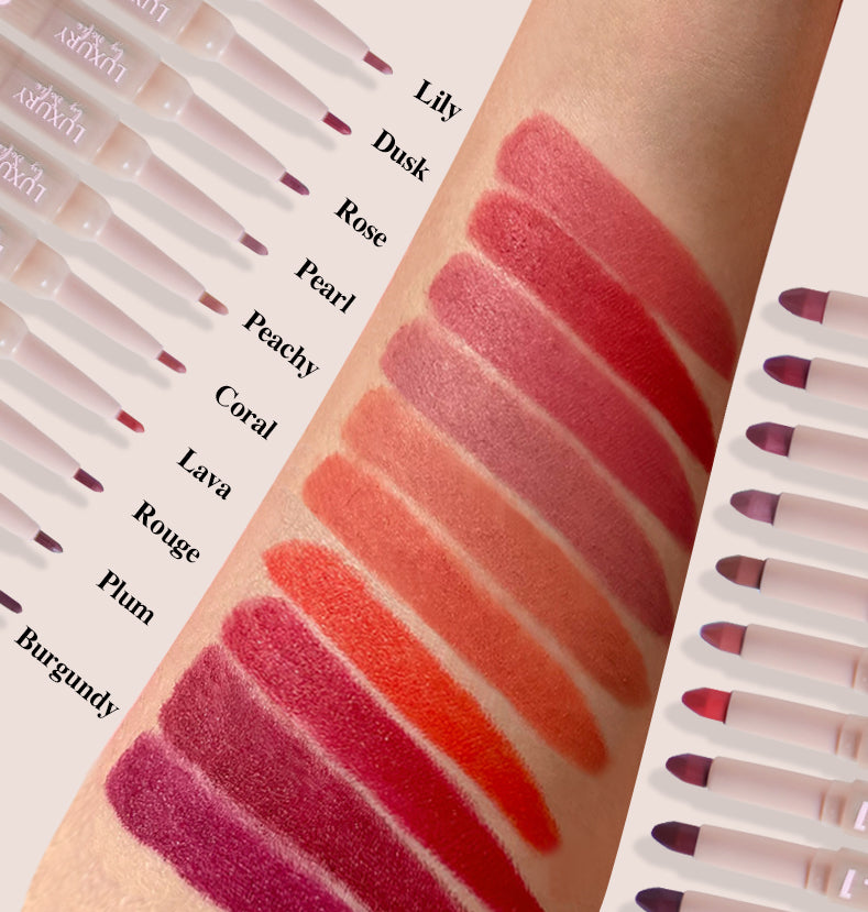 all natural 2 in 1 lipstick and lipliner palette