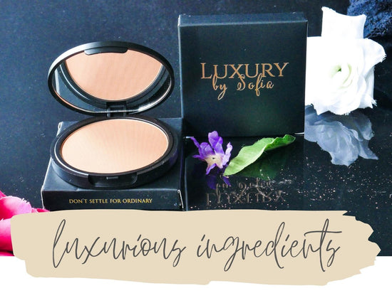 Luxury by Sofia's Organic Bronzer: Clean beauty with premium organic ingredients. Elevate your vegan lifestyle with nature-derived products for a radiant, nourished glow.