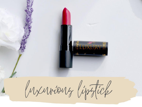 Luxury by Sofia Satin Luxe Lipstick revel in star worthy color with creamy coverage