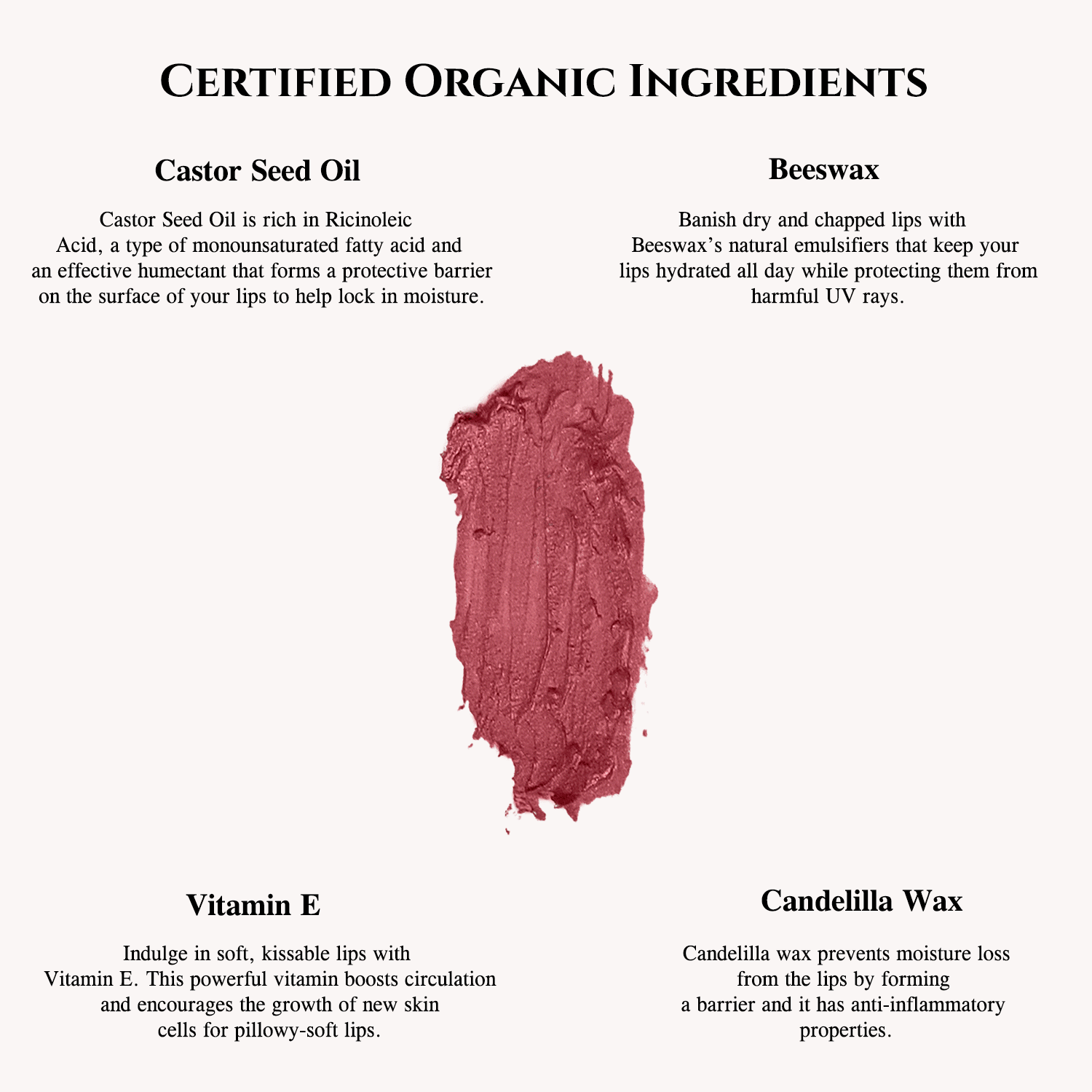 Best Lipstick Organic Ingredients