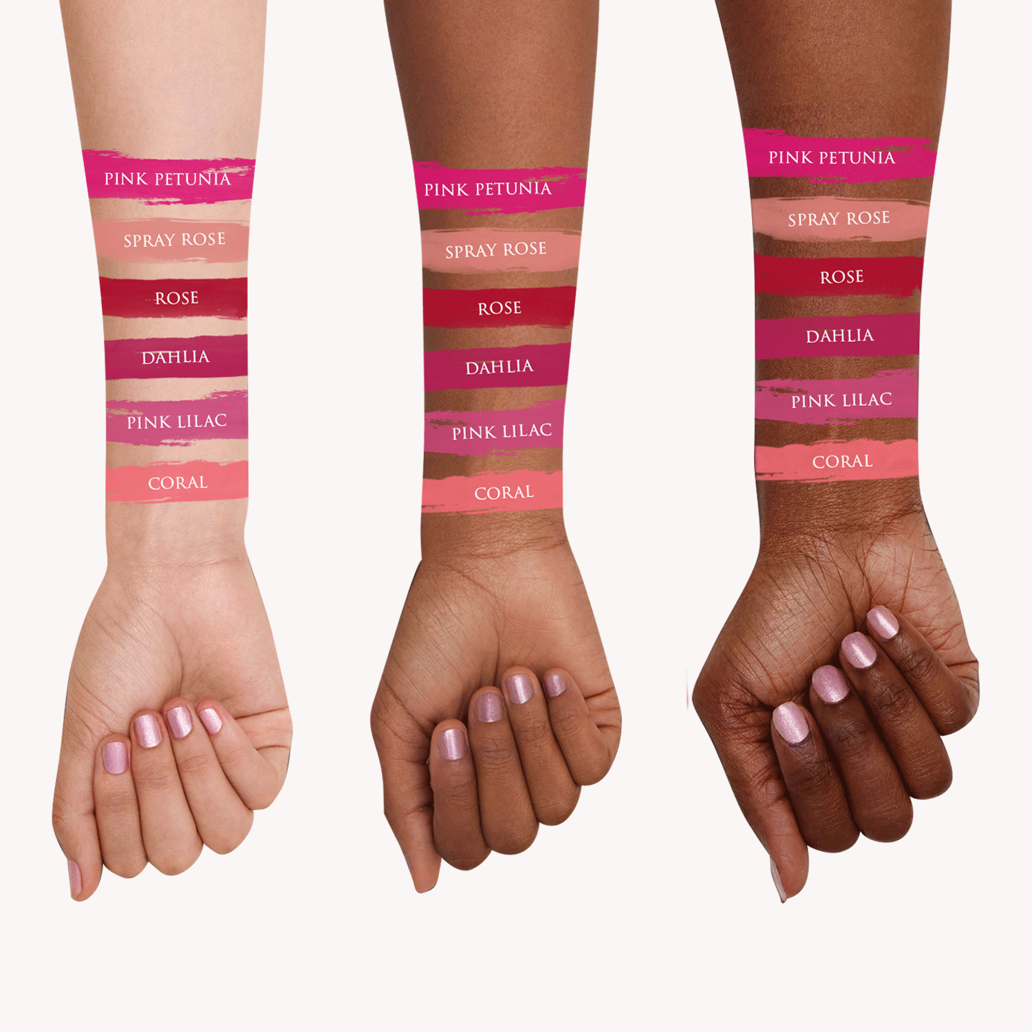 Swatches for Royal Lipstick Luxury by Sofia