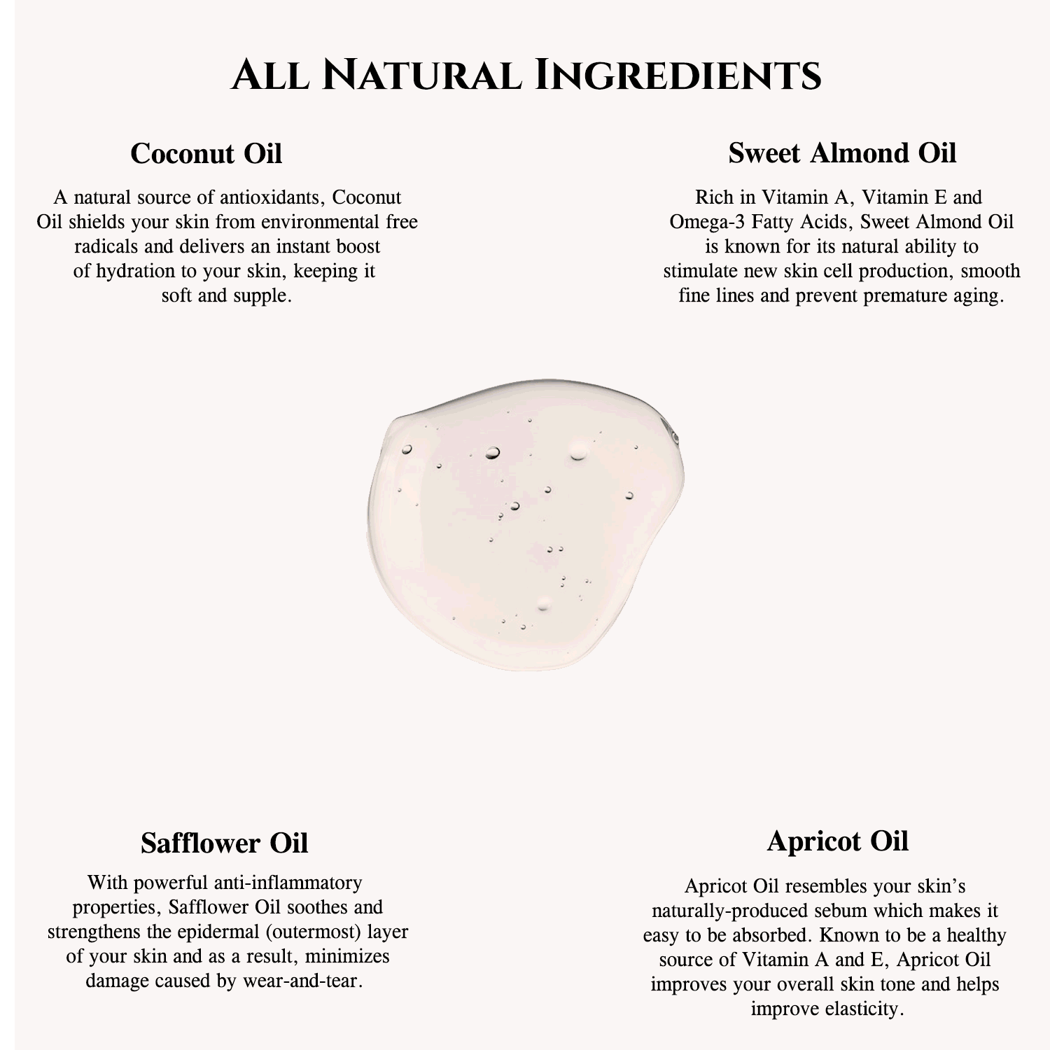 Make up Remover Natural Ingredients