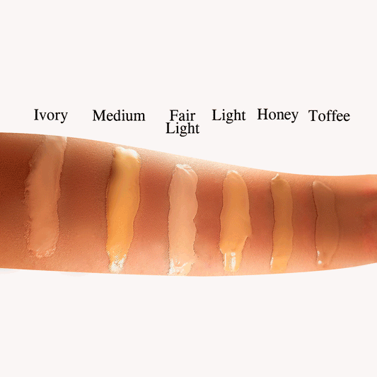 tinted moisturizer swatches for sample