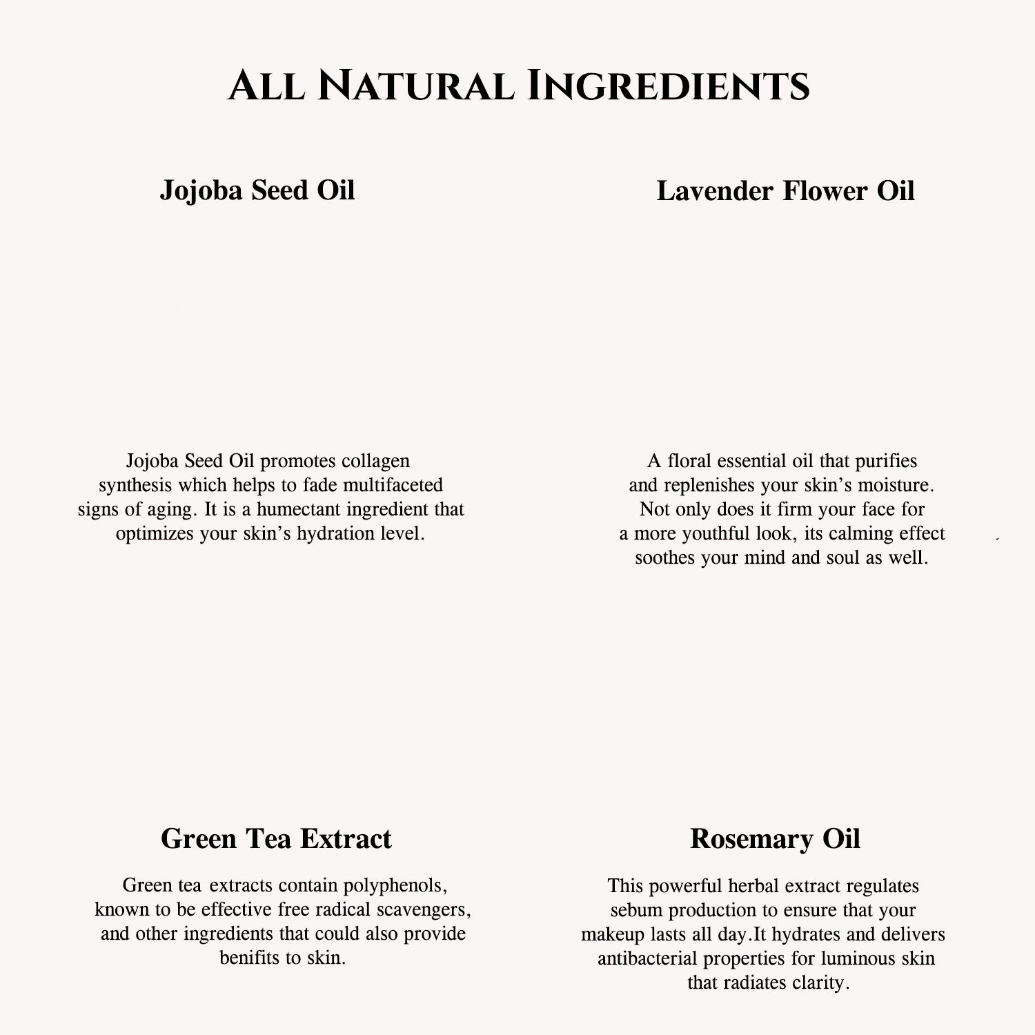 All Natural Ingredients of Eyeshadow Trios